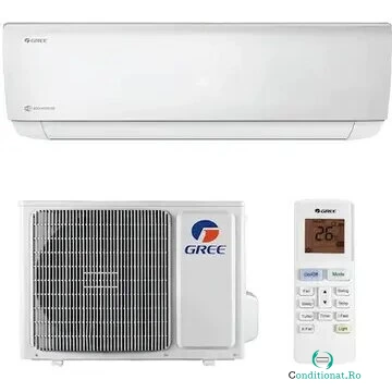 GREE Instalatie de aer conditionat Aer conditionat Gree GWH12AAB-K6DNA4A, Bora A4, Silver, 12000 BTU cu Kit Instalare inclus, WIFI, la 2,023.99 lei ron