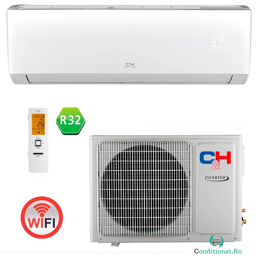 Aparat Aer Conditionat Arctic CH-S12FTXLA2-NG 12000BTU Afisaj LED Wi-Fi Alb
